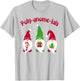 Funny Math Teacher Poly Gnome Ials Gnomes Math Pun Algebra T T-Shirt - T-Shirt | Ash
