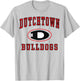 Dutchtown High School Bulldogs C1 T-Shirt - T-Shirt | Ash
