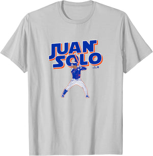 Juan Soto - Juan Solo Queens - New York Baseball T-Shirt - T-Shirt | Ash