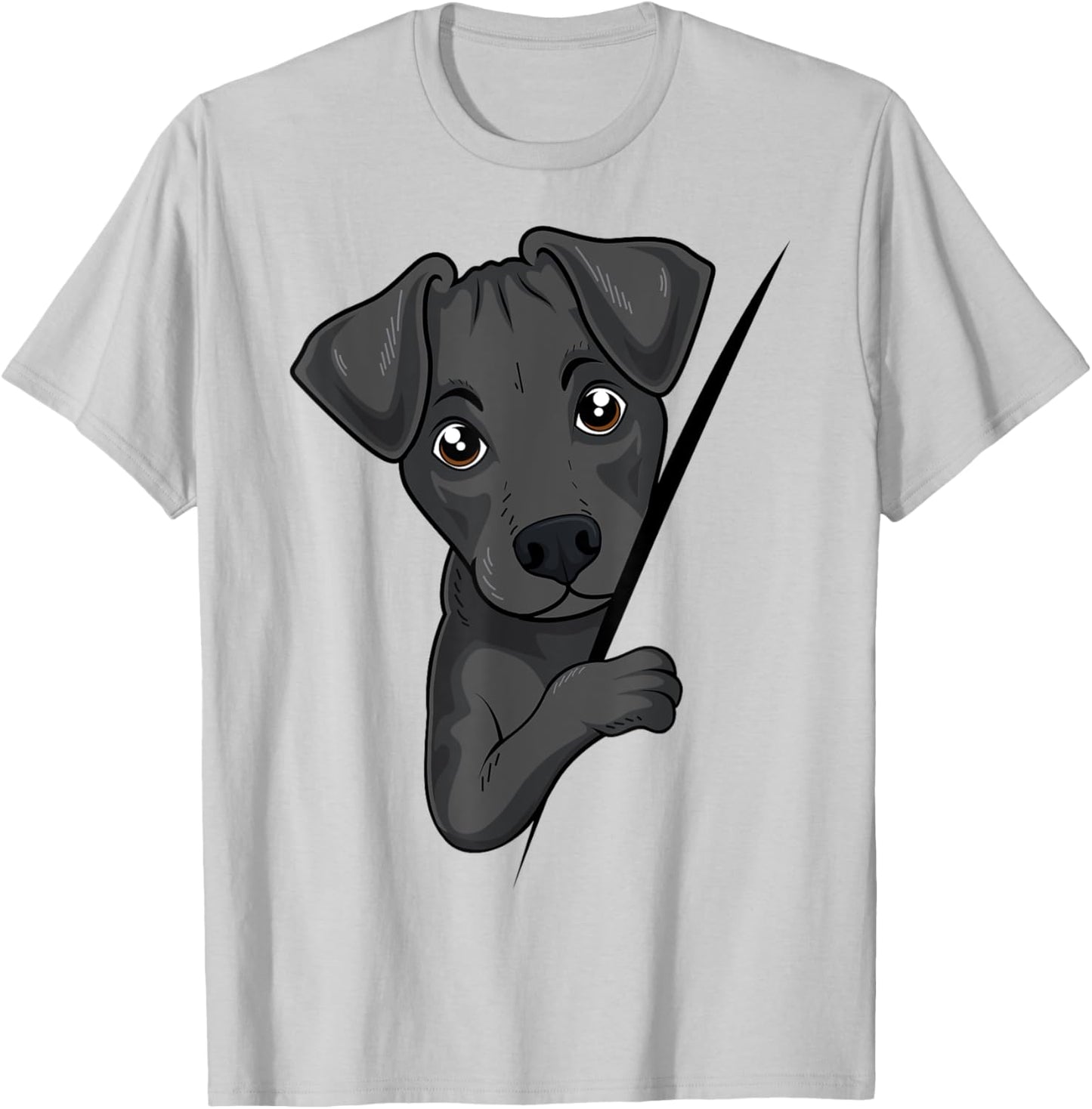 Patterdale Terrier T-Shirt - T-Shirt | Ash