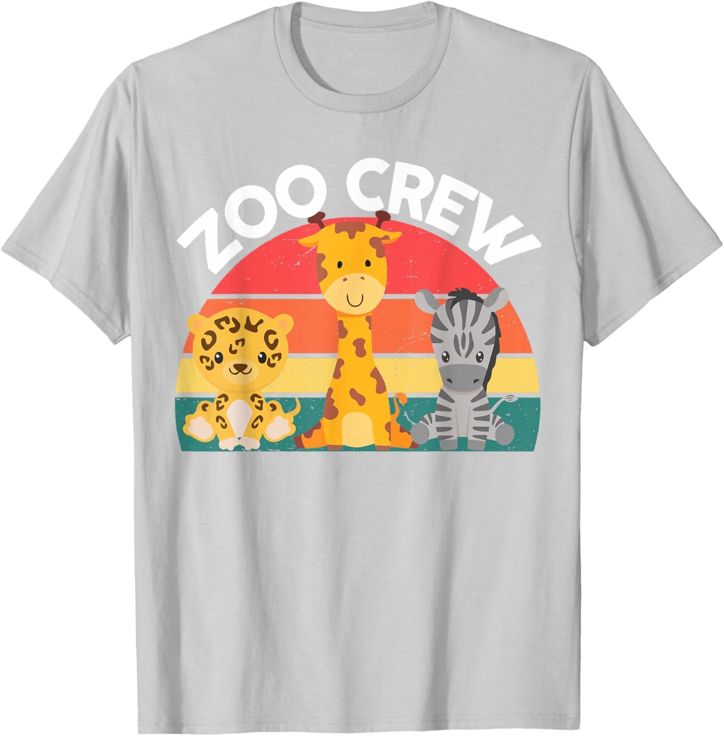 Zoo crew-shirt toddler boys girls kids women Zoo Keeper T-Shirt - T-Shirt | Ash