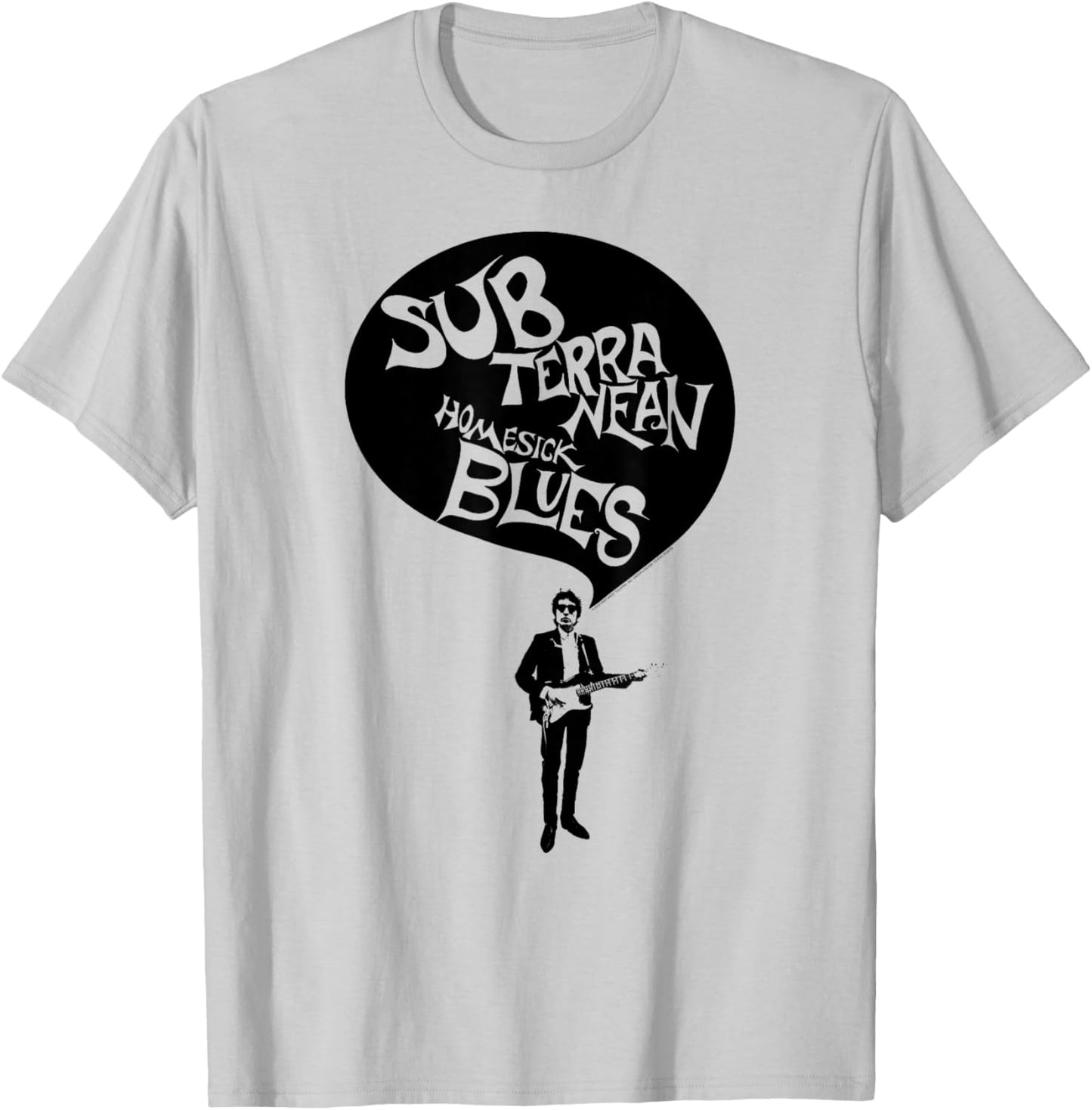 Bob Dylan Offizielles Subterranean Homesick Blues , Erwachsene und Kinder, Grau, S T-Shirt - T-Shirt | Ash