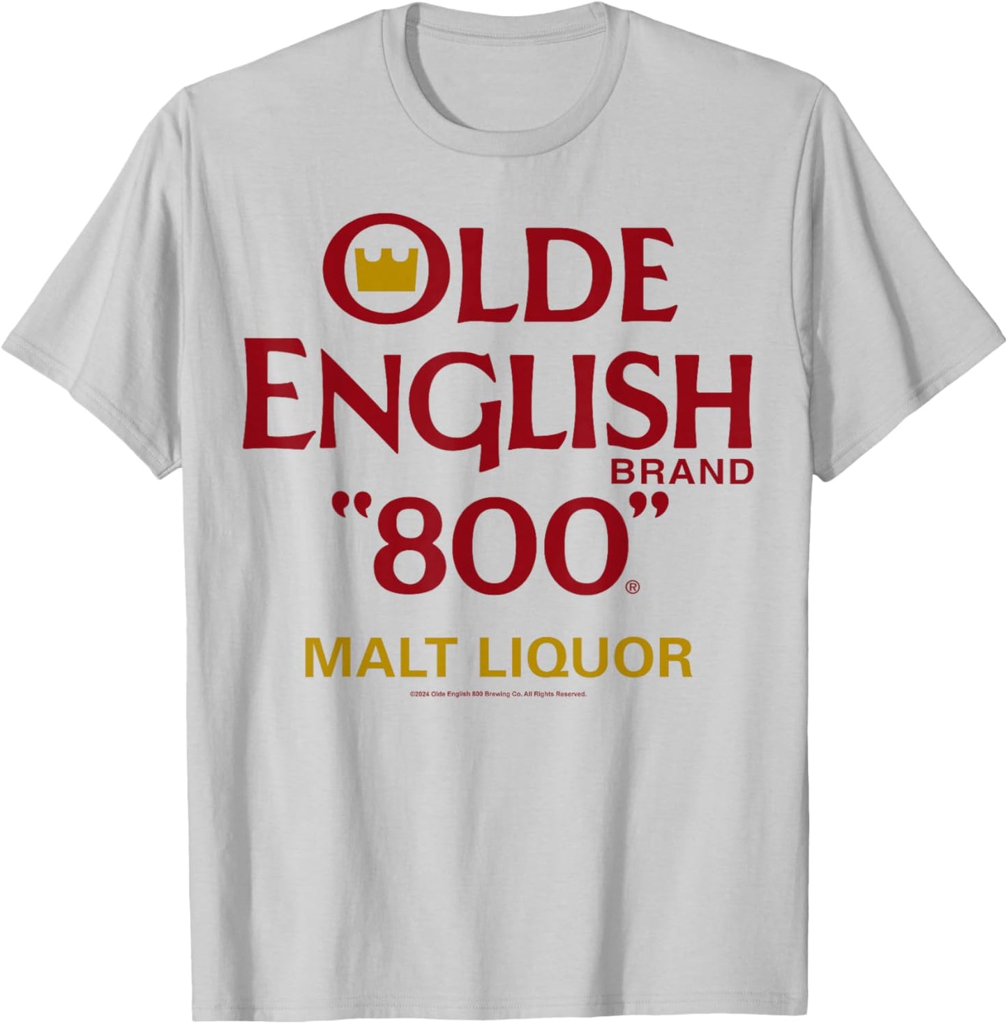 Old English 800 Malt Liquor T-Shirt - T-Shirt | Ash