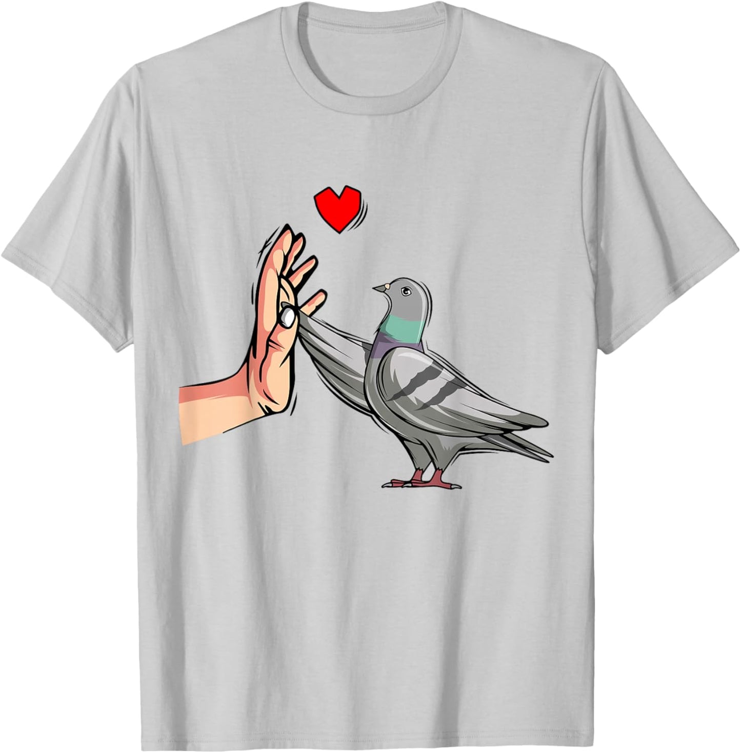 Pigeon Lover Men Women Kids T-Shirt - T-Shirt | Ash