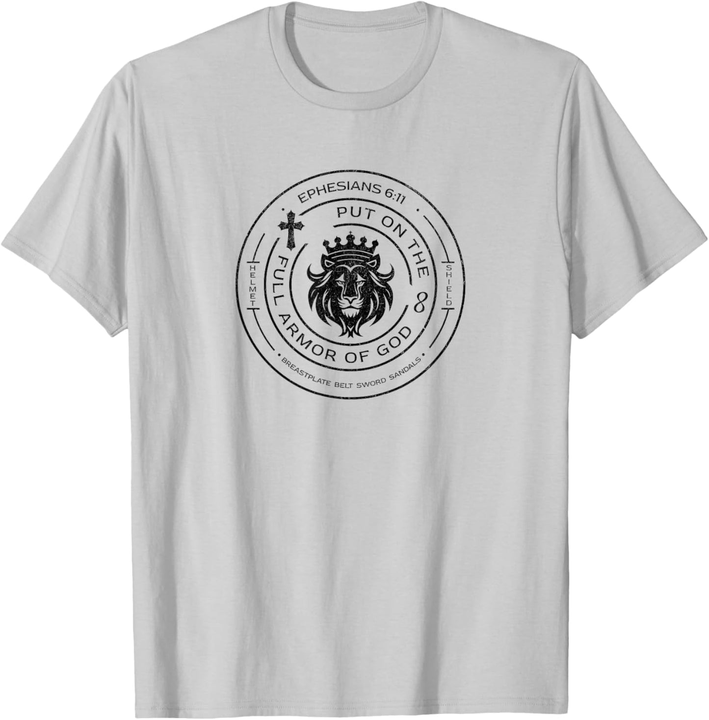 Armor of God T-Shirt - T-Shirt | Ash