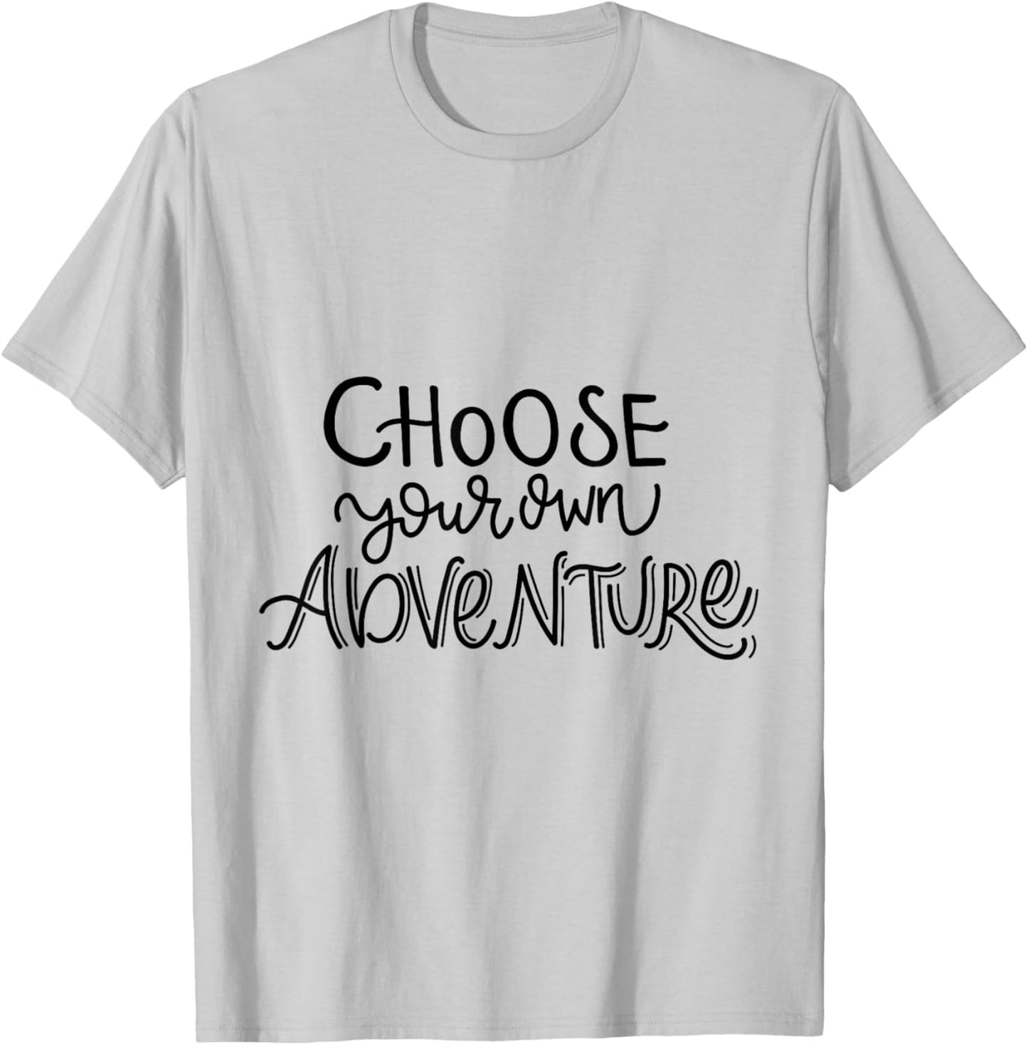 Choose Your Own Adventure T-Shirt - T-Shirt | Ash