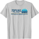 Topsail Island, NC Summertime Vacationing 80s T-Shirt - T-Shirt | Ash