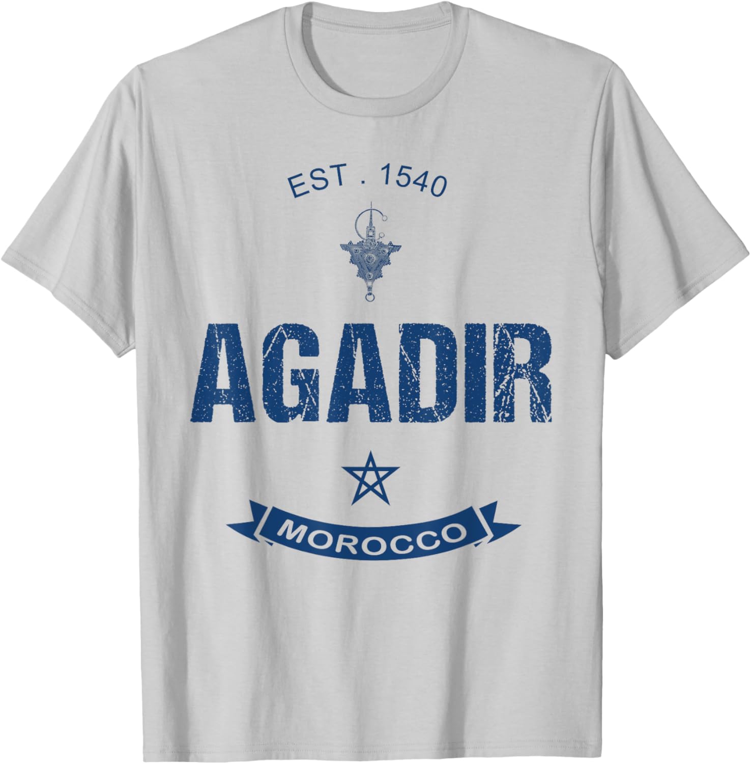 Agadir Moroccan T-Shirt - T-Shirt | Ash