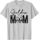 Golden Mom Golden Retriever Lover Dog Mama Funny Retro T-Shirt - T-Shirt | Ash