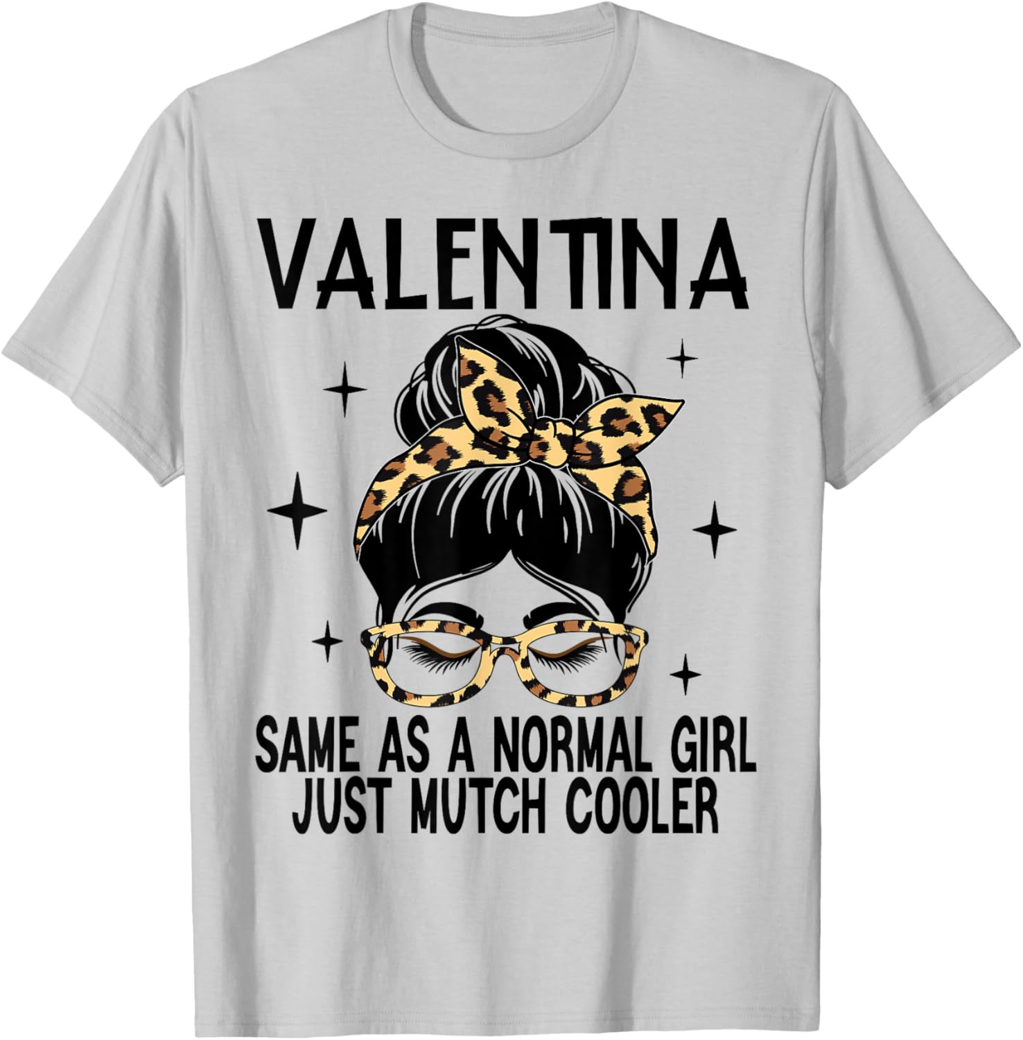 VALENTINA Costume Definition Personalized Name VALENTINA T-Shirt - T-Shirt | Ash