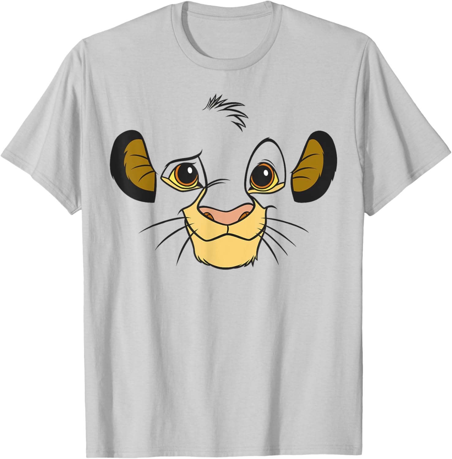 Disney Halloween Lion King Simba Graphic T-Shirt - T-Shirt | Ash