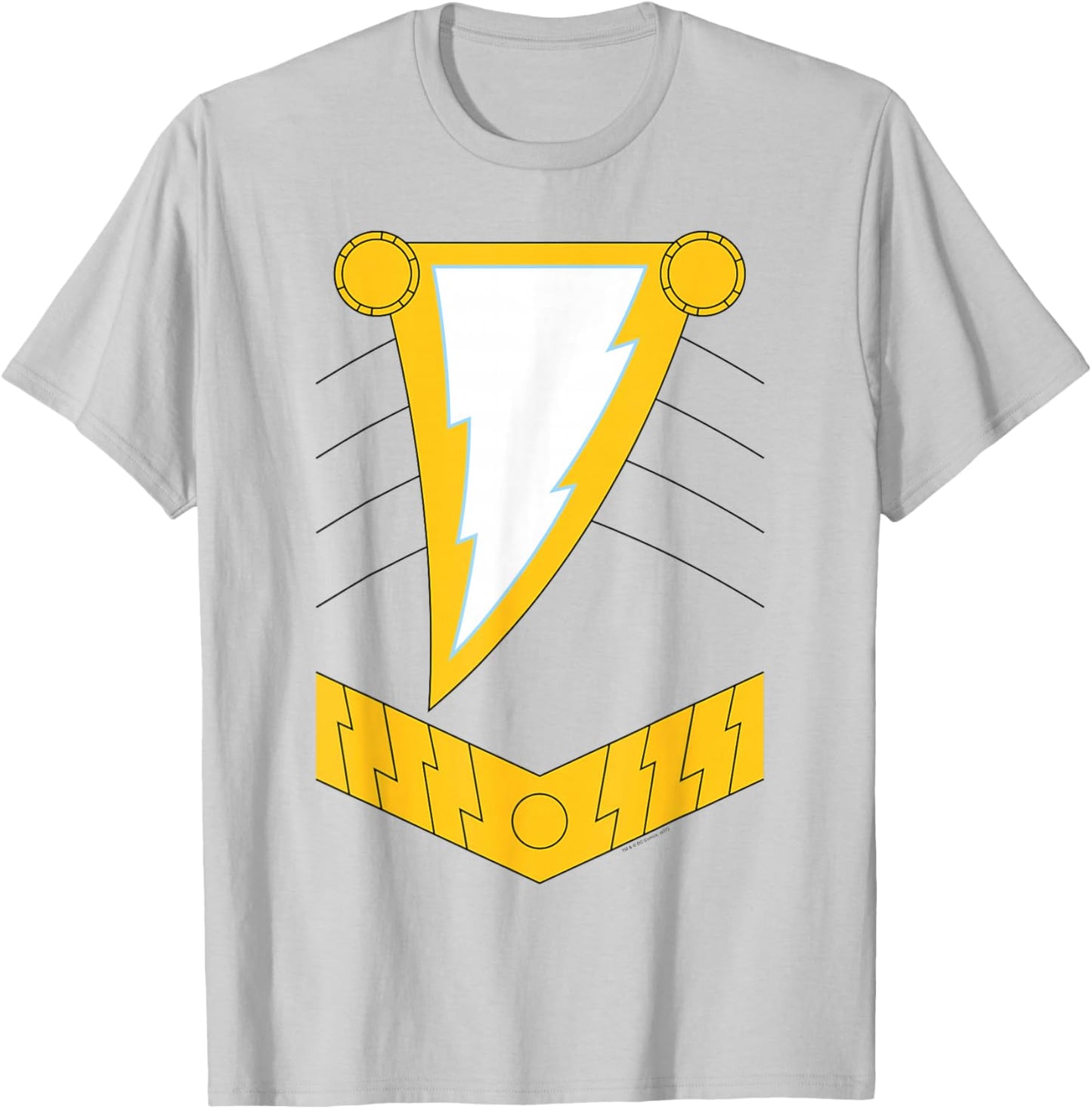 Shazam! Uniform Halloween Costume T-Shirt - T-Shirt | Ash