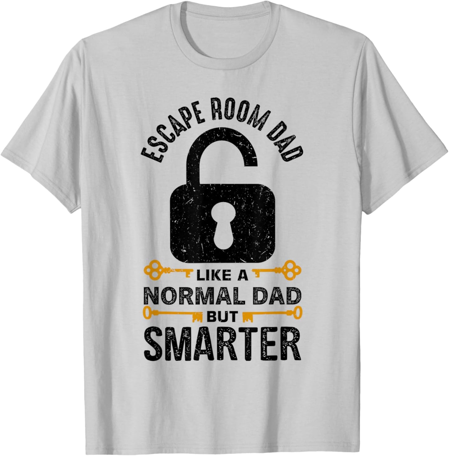 Cool Escape Room Game Design for Escape Room Dad T-Shirt - T-Shirt | Ash