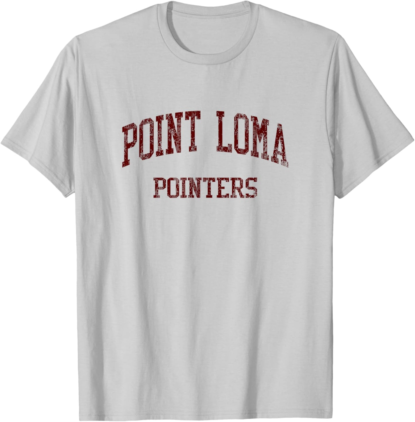 Point Loma High School HS San Diego CA Vintage Sports T-Shirt - T-Shirt | Ash