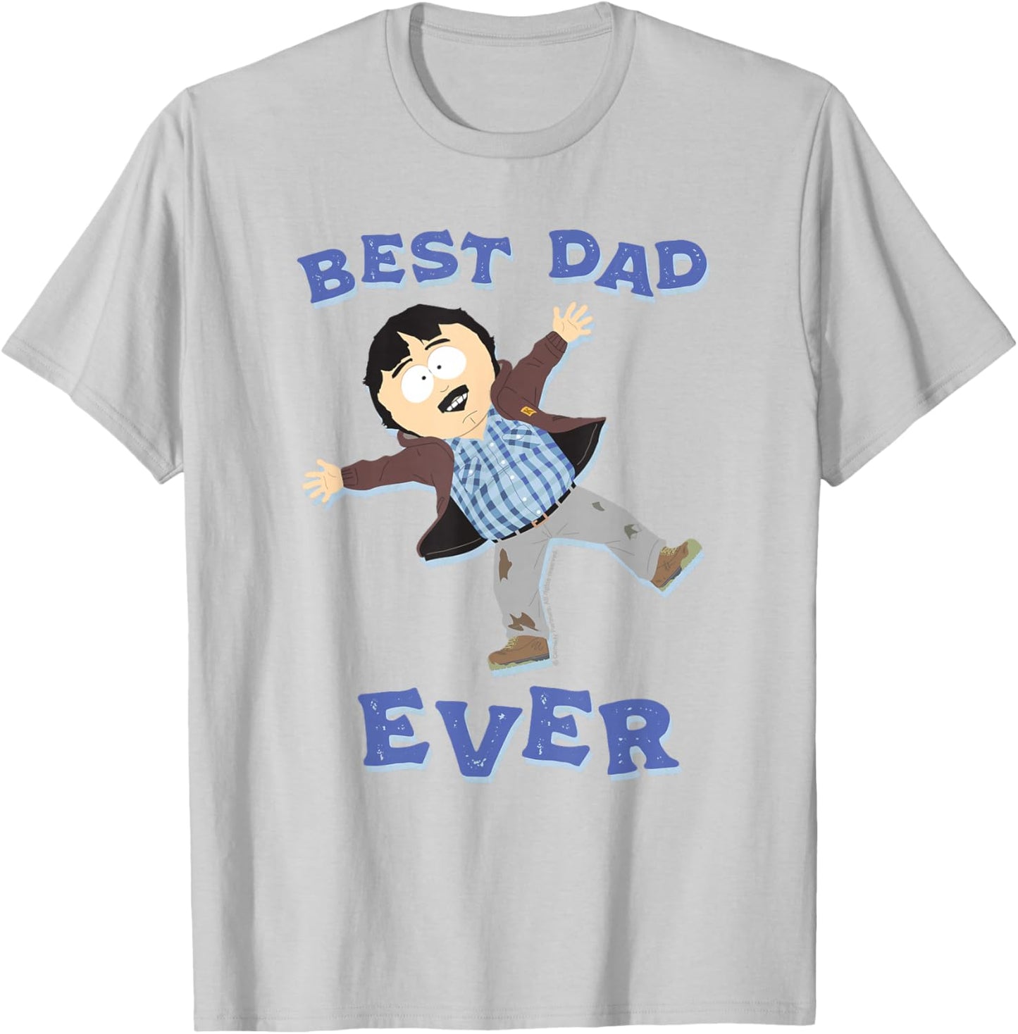 South Park Randy Best Dad Ever T-Shirt - T-Shirt | Ash