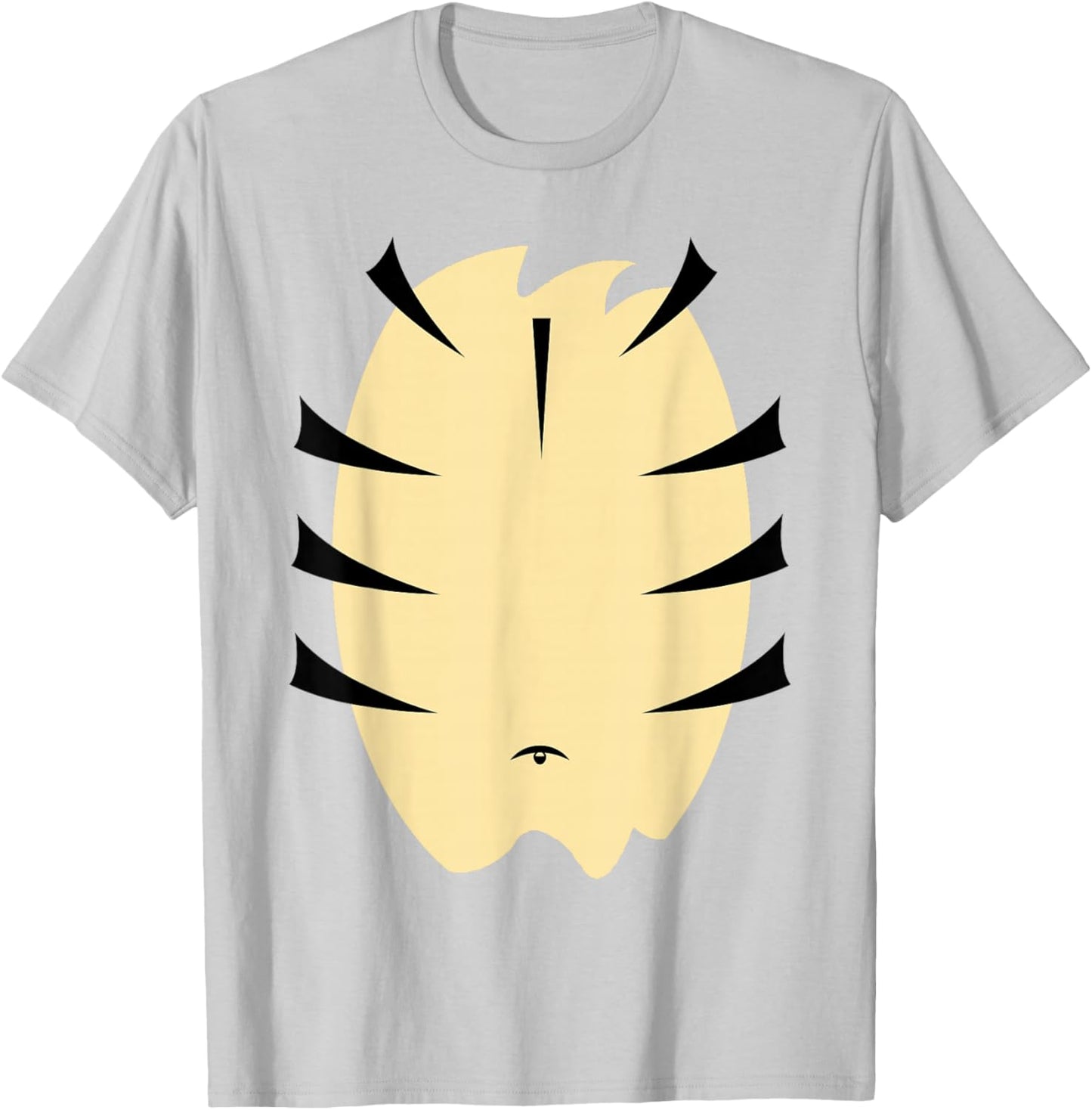 Striped Tiger Halloween Costume Party Easy DIY Animal T-Shirt - T-Shirt | Ash