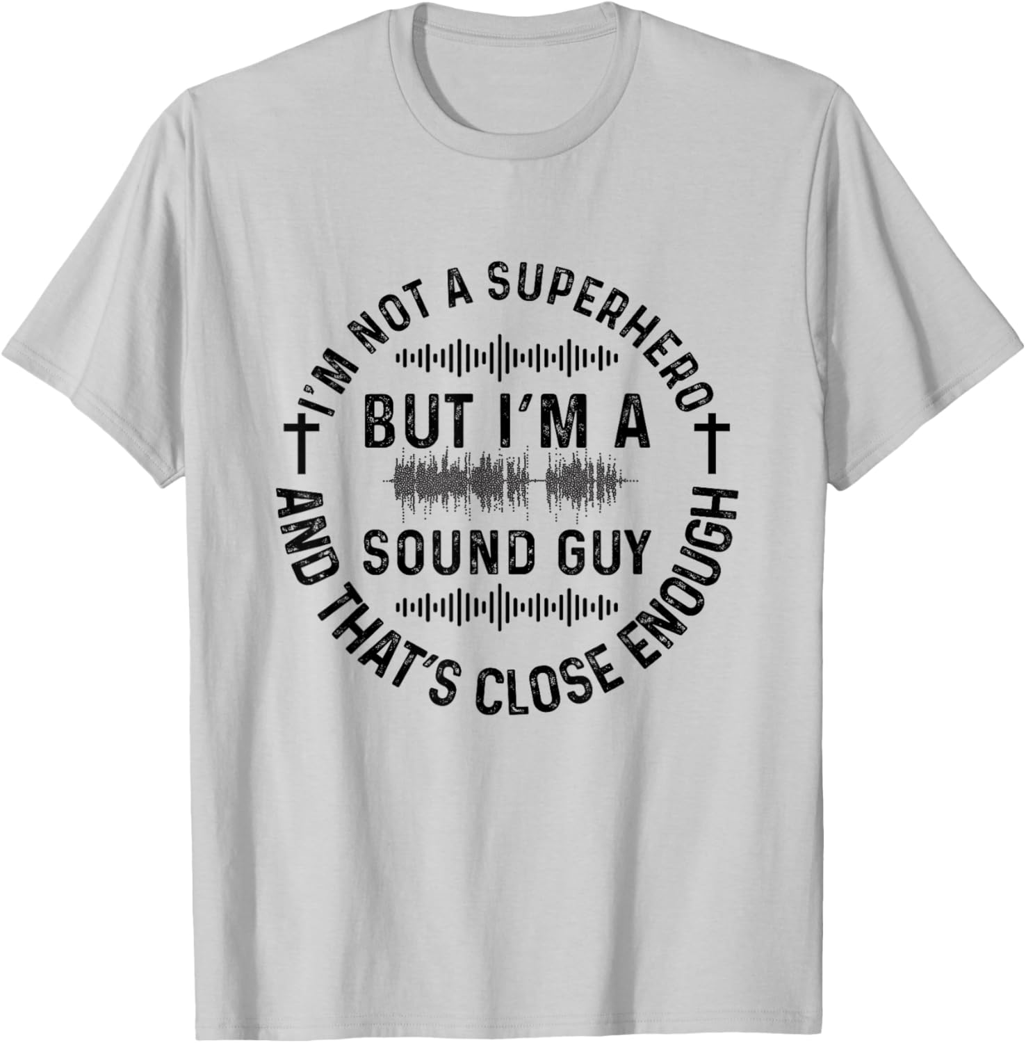 Funny Sound Guy Audio Engineer Sound Engineer T-Shirt - T-Shirt | Ash