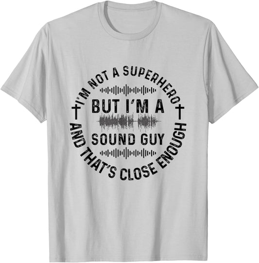Funny Sound Guy Audio Engineer Sound Engineer T-Shirt - T-Shirt | Ash