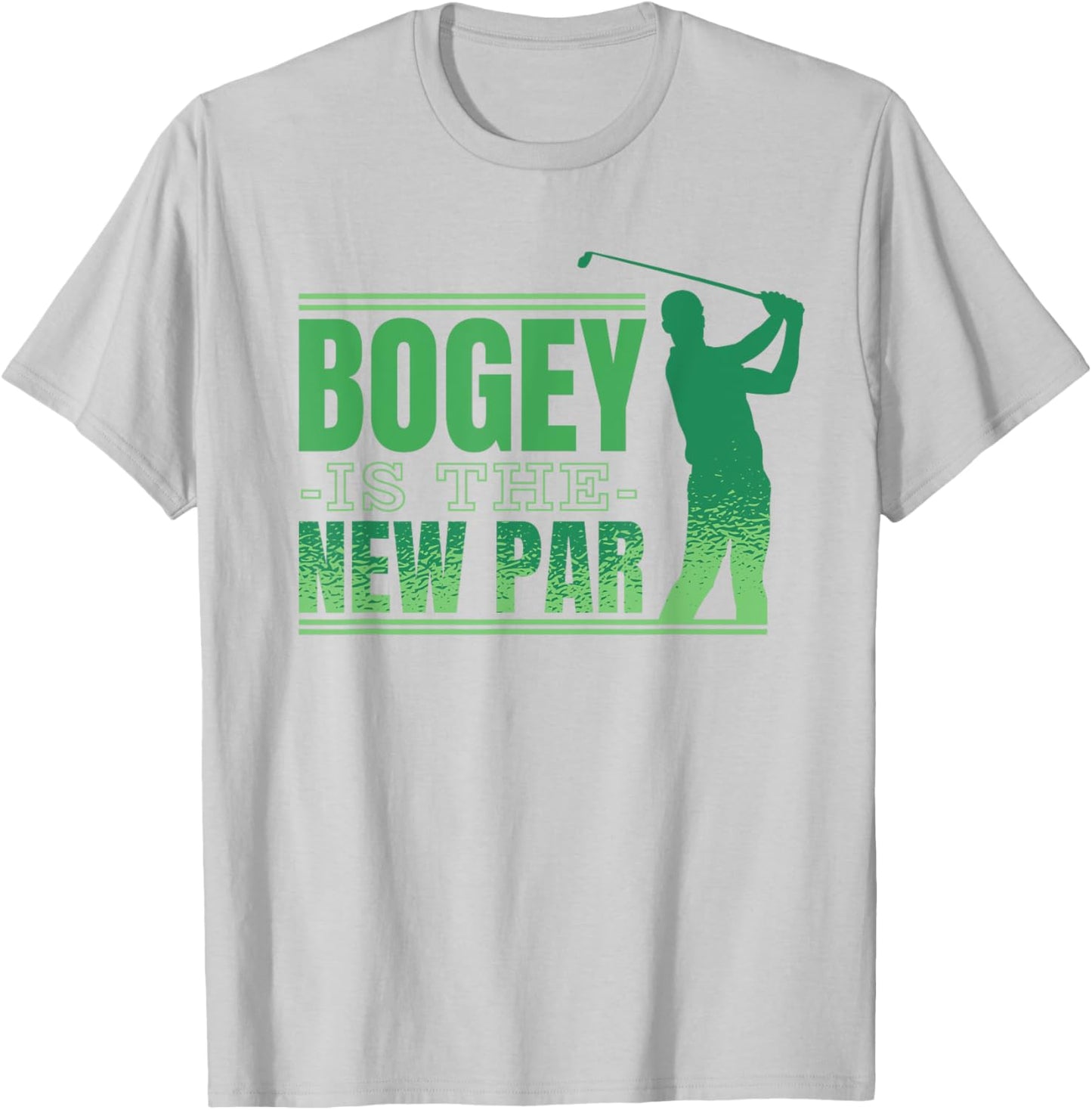 Golf Life Bogey Is New Par Summer Golfing Vacation Golfer Men T-Shirt - T-Shirt | Ash