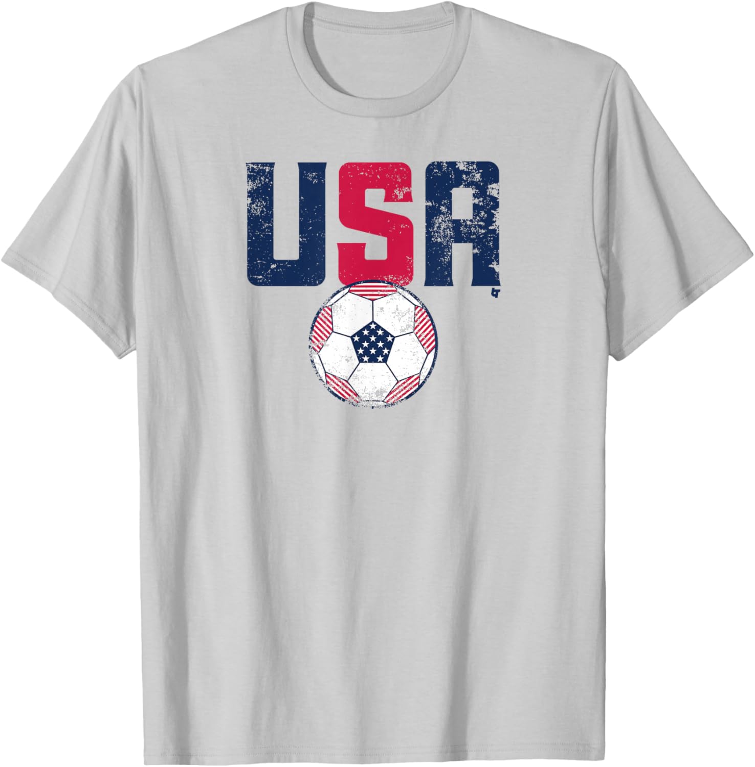 USA Soccer T-Shirt - T-Shirt | Ash