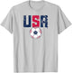 USA Soccer T-Shirt - T-Shirt | Ash