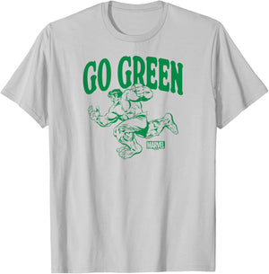 Hulk - Go Green T-Shirt - T-Shirt | Ash