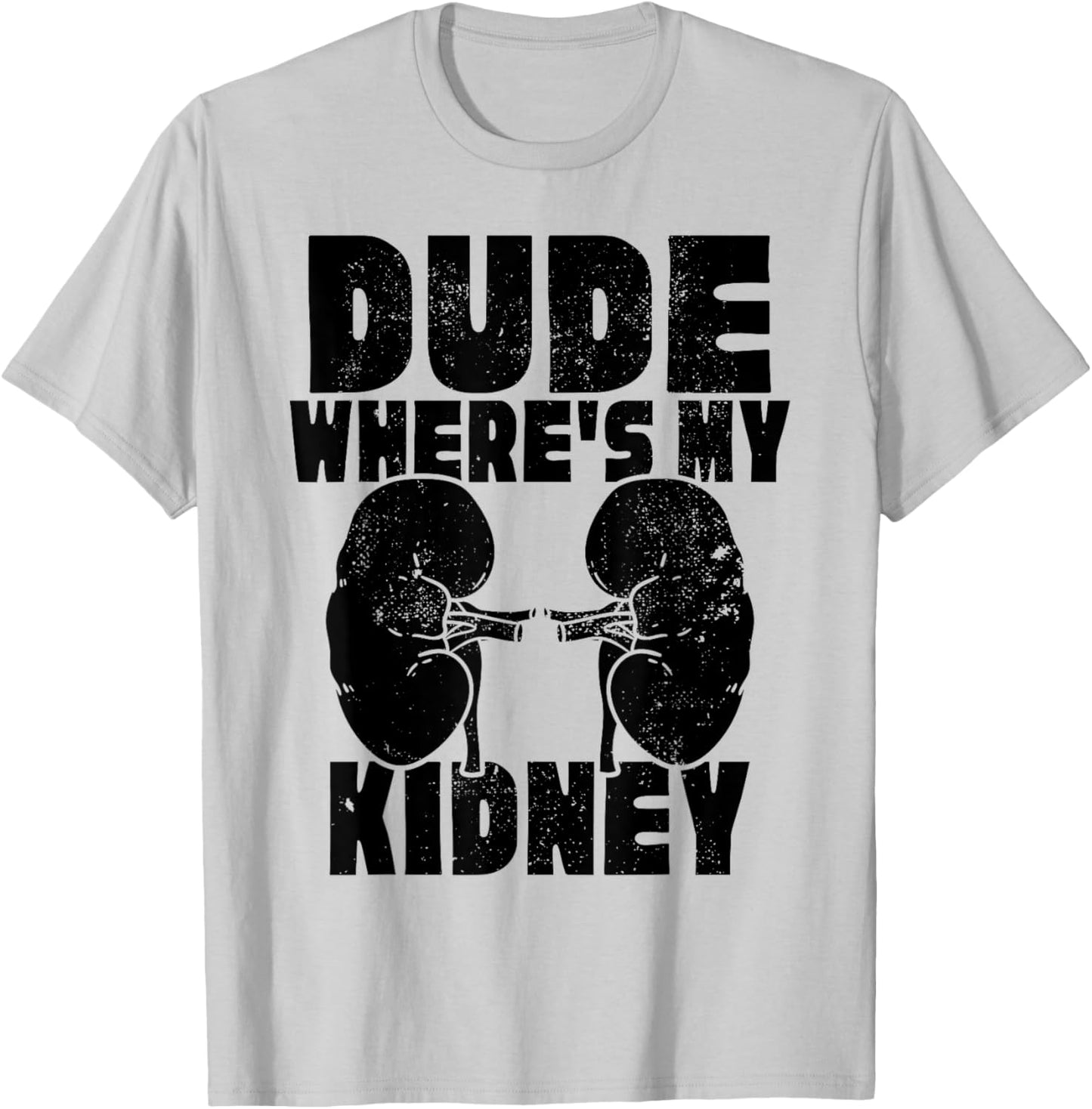 Cool Living Kidney Donor Gifts, Donor Art, Organ Donation T-Shirt - T-Shirt | Ash