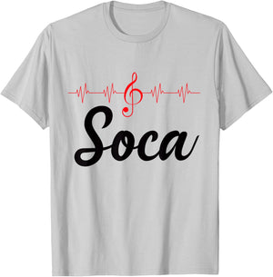 Soca For Sokah Music Trinidad & Tobacco Guyanese Carnival T-Shirt - T-Shirt | Ash