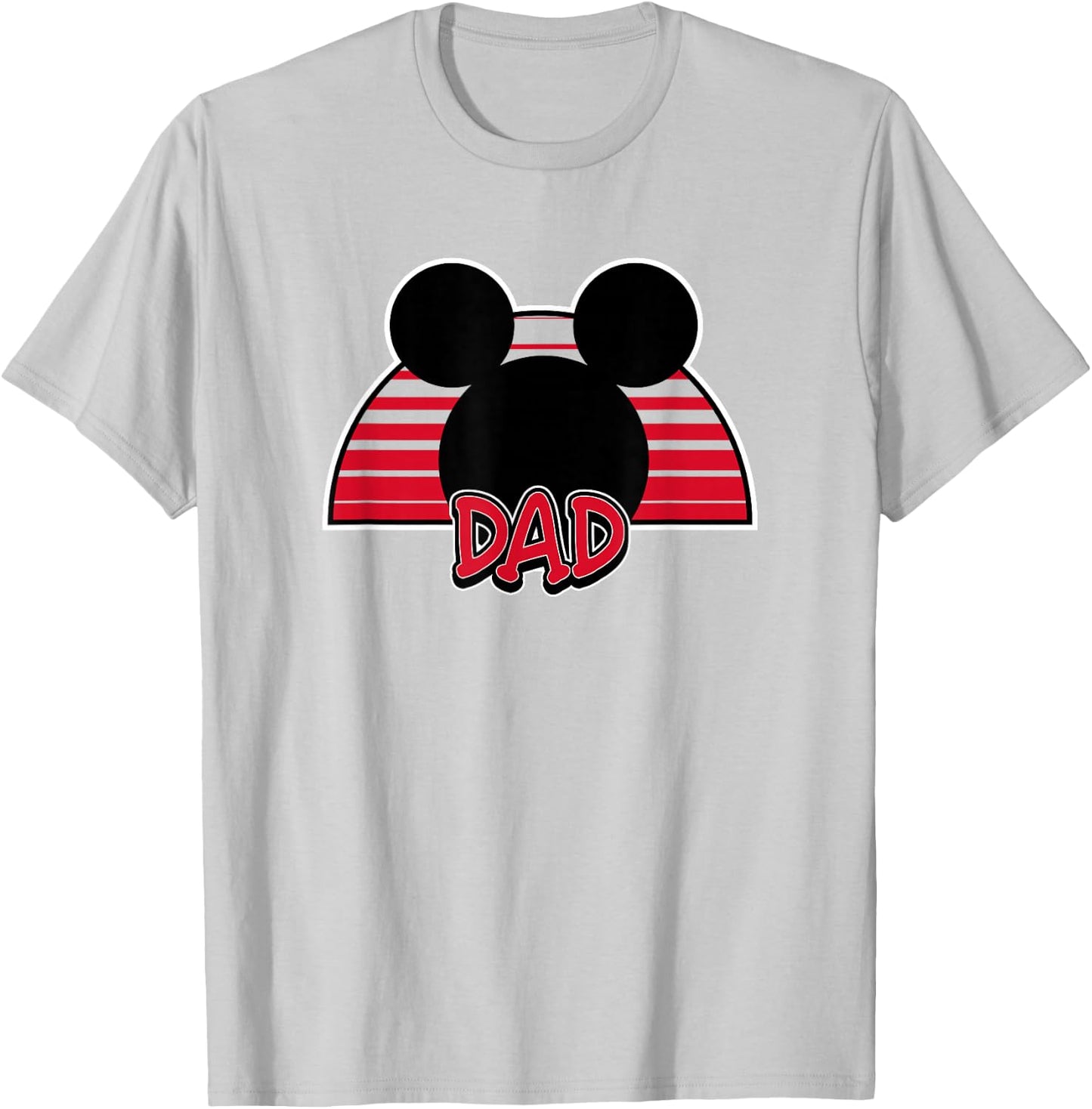Disney Mickey Mouse Dad T-Shirt - T-Shirt | Ash