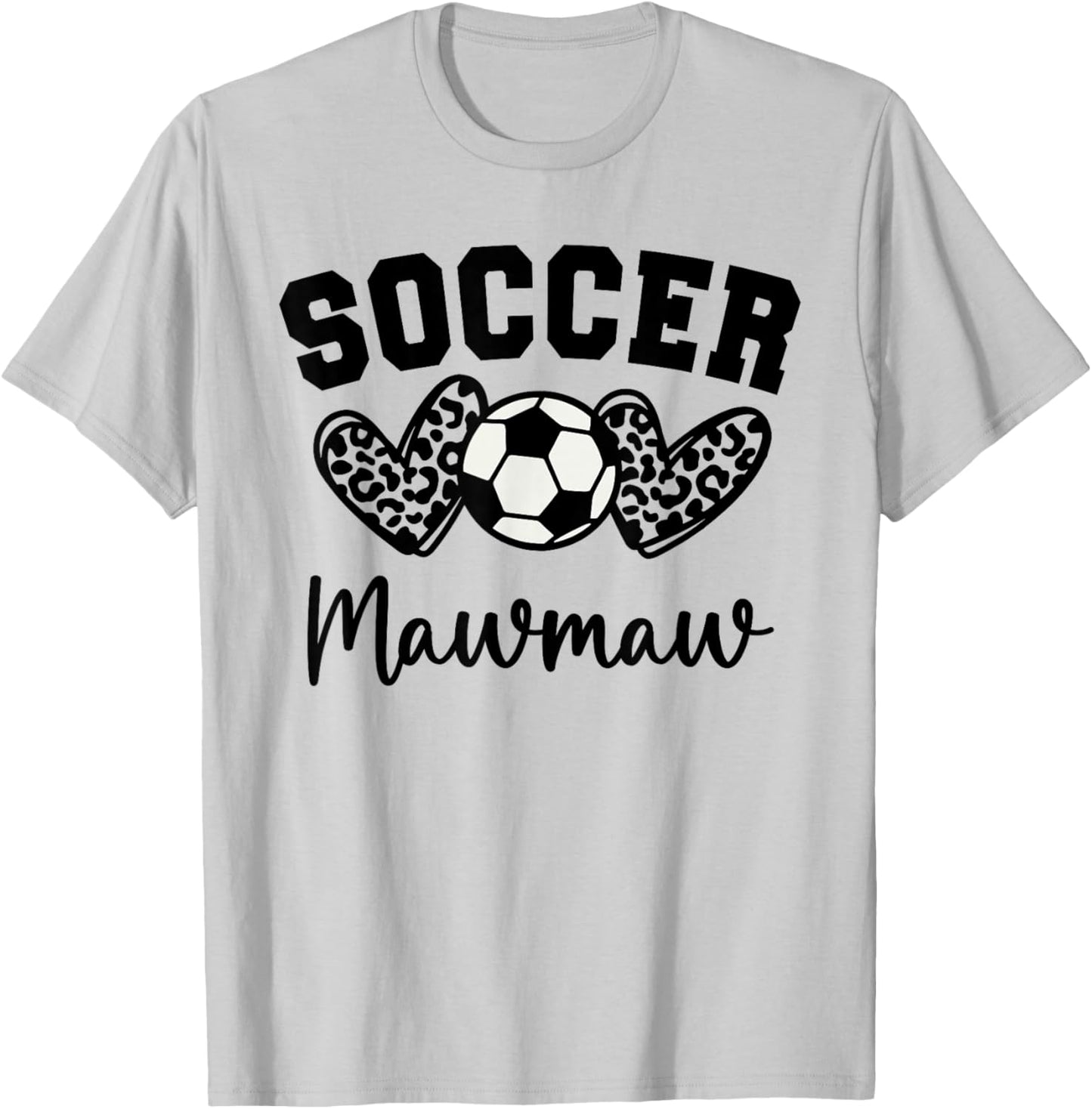 Soccer Mawmaw Matching Family Soccer T-Shirt - T-Shirt | Ash