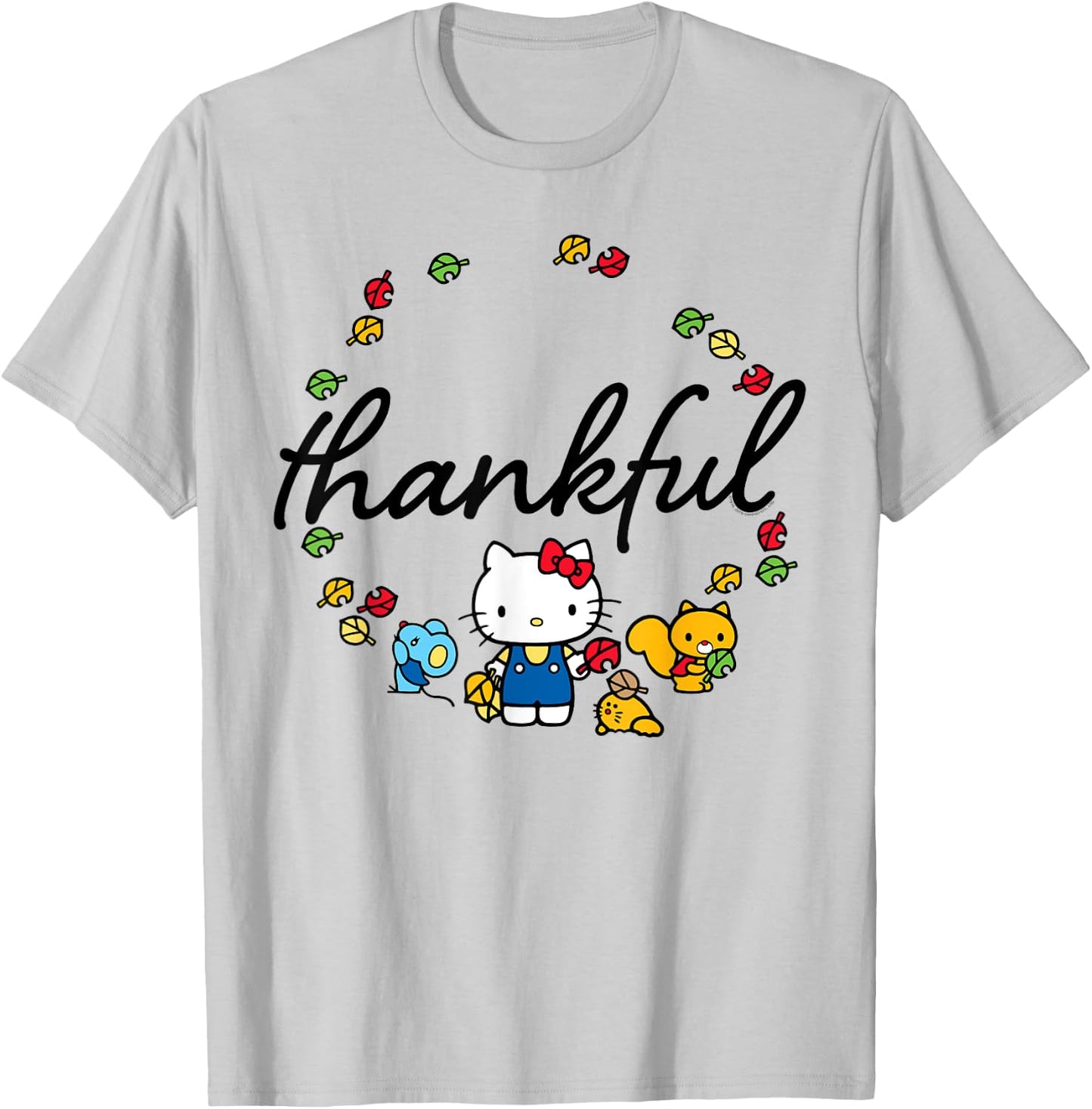 Hello Kitty Thanksgiving Shirt T-Shirt - T-Shirt | Ash