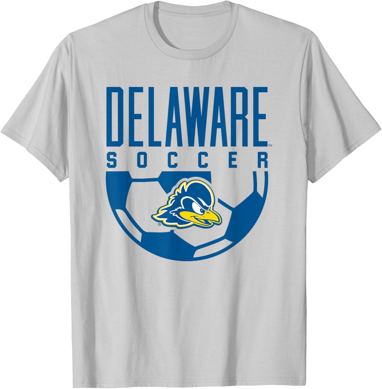 University of Delaware Blue Hens Soccer Arch T-Shirt - T-Shirt | Ash