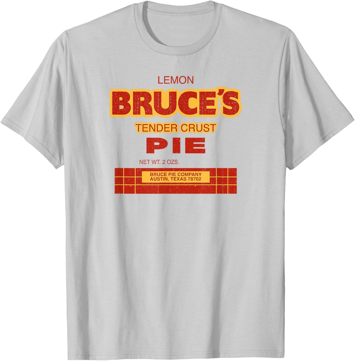 Vintage Texas Culture Local Favorite Bruce's Pies Austin TX T-Shirt - T-Shirt | Ash
