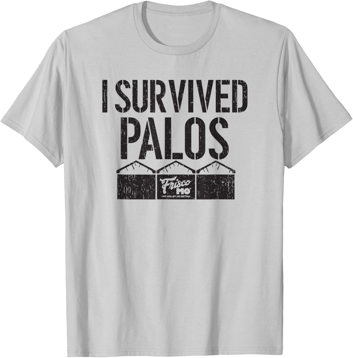 I Survived Palos Volleyball T-Shirt - T-Shirt | Ash