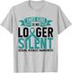 This Girl Is No Longer Silent Sexual Assault Awareness Month T-Shirt - T-Shirt | Ash