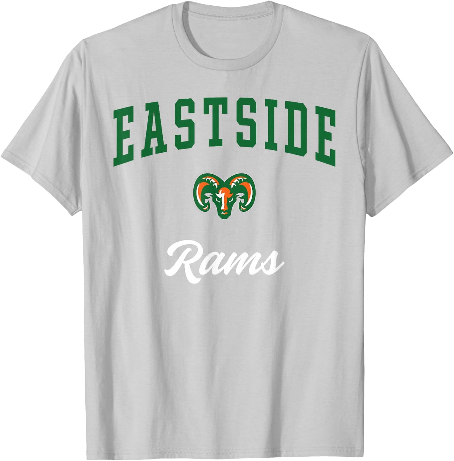 Eastside High School Rams T-Shirt - T-Shirt | Ash