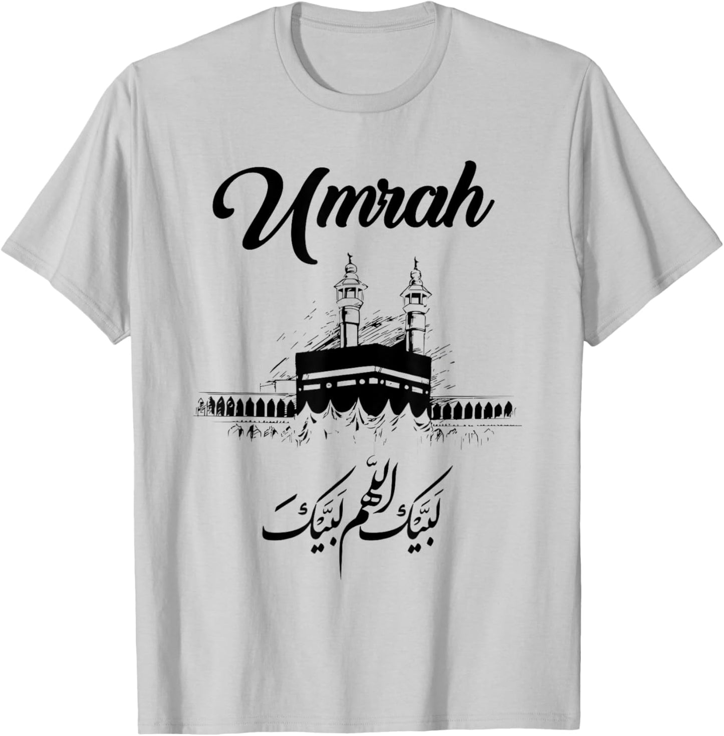 UMRAH Family Group Matching Umra Kaaba Hijj Muslim Muslimah T-Shirt - T-Shirt | Ash