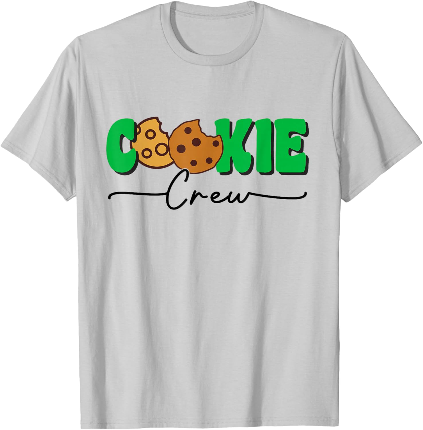 Scout Cookie Crew Selling Cookie Girl Leader Scouting Lovers T-Shirt - T-Shirt | Ash