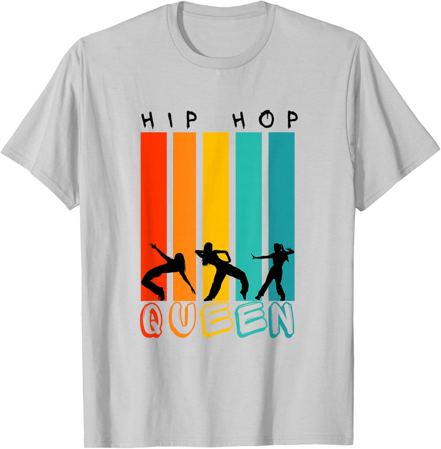 Hip Hop Shirt Girl Breakdancing Girls HipHop Dance T-Shirt - T-Shirt | Ash
