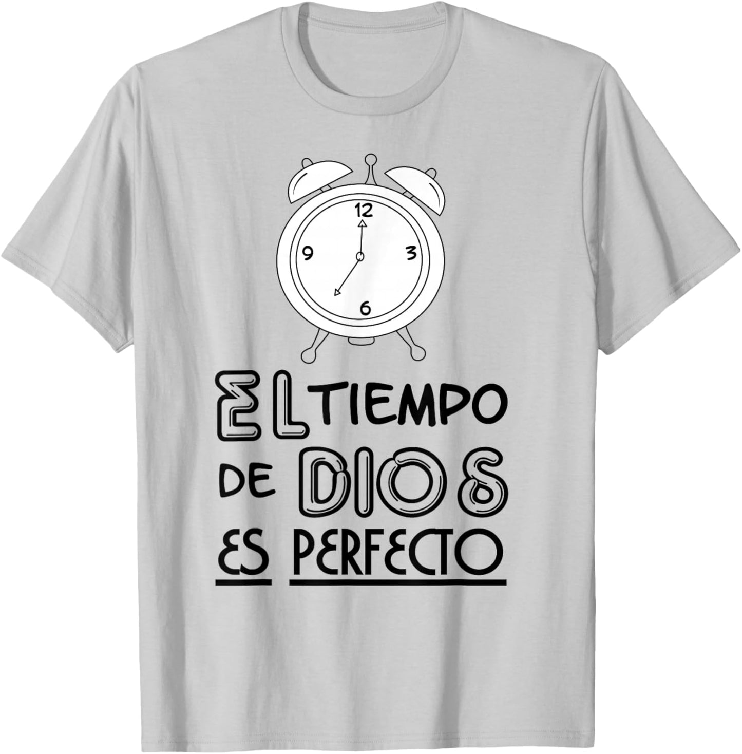 Cross Catholic Faith Hispanic Religious Blessed Devotion T-Shirt - T-Shirt | Ash