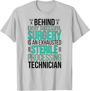 Sterile Processing Technician Appreciation T-Shirt - T-Shirt | Ash