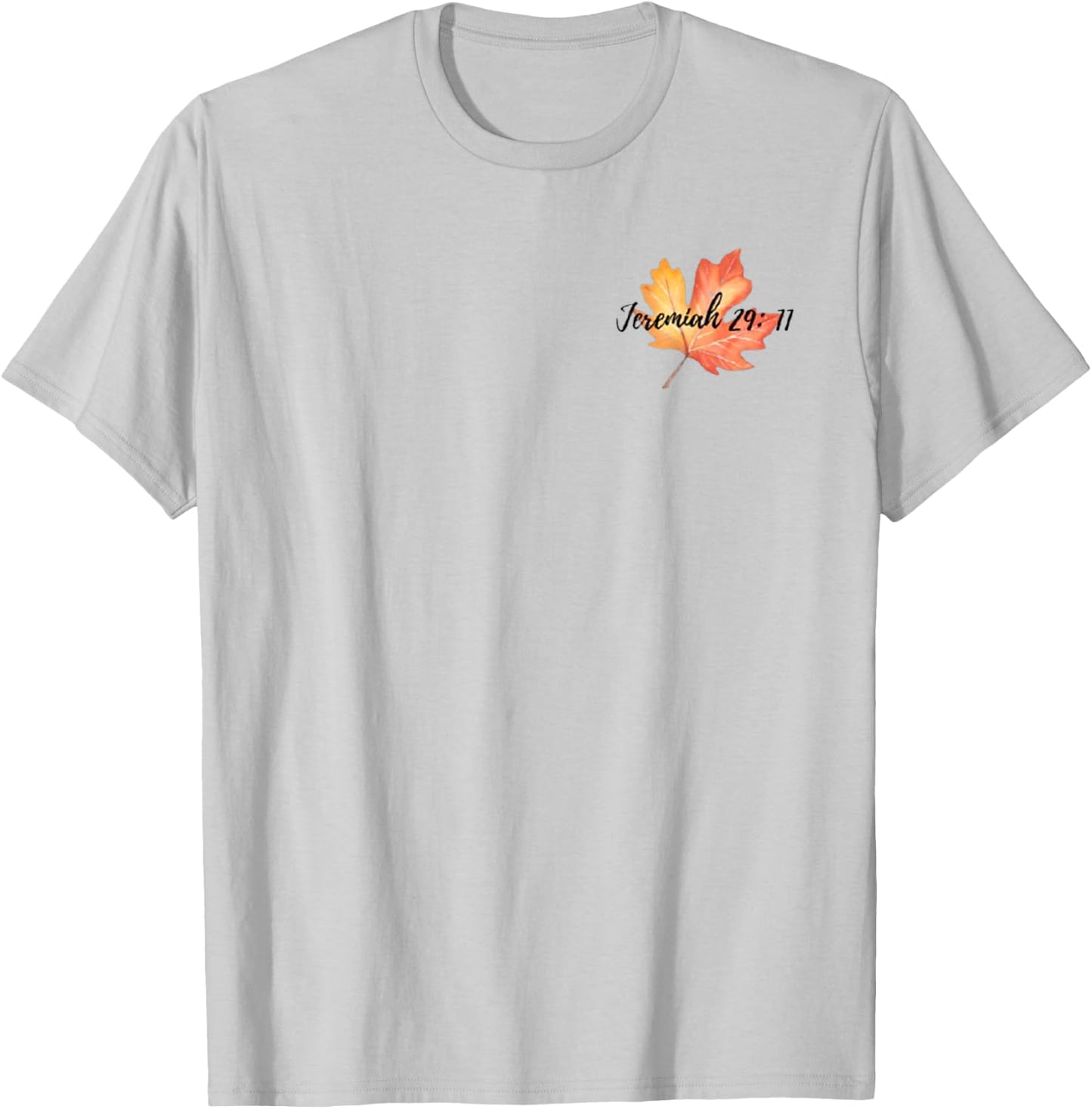 Jeremiah 29:11 T-Shirt - T-Shirt | Ash