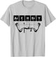 Archery Chemistry Periodic Table Of Elements Men Archer Bow T-Shirt - T-Shirt | Ash