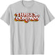 Three's Company Logo Officially Licensed T-Shirt - T-Shirt | Ash