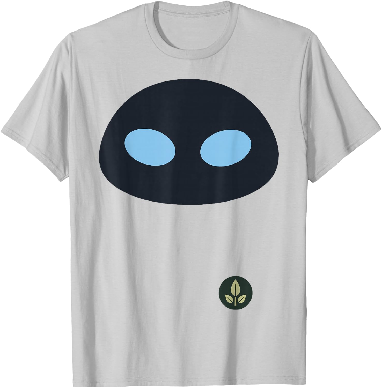 Disney Pixar Wall-E EVE Face Costume T-Shirt - T-Shirt | Ash