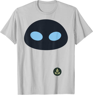 Disney Pixar Wall-E EVE Face Costume T-Shirt - T-Shirt | Ash
