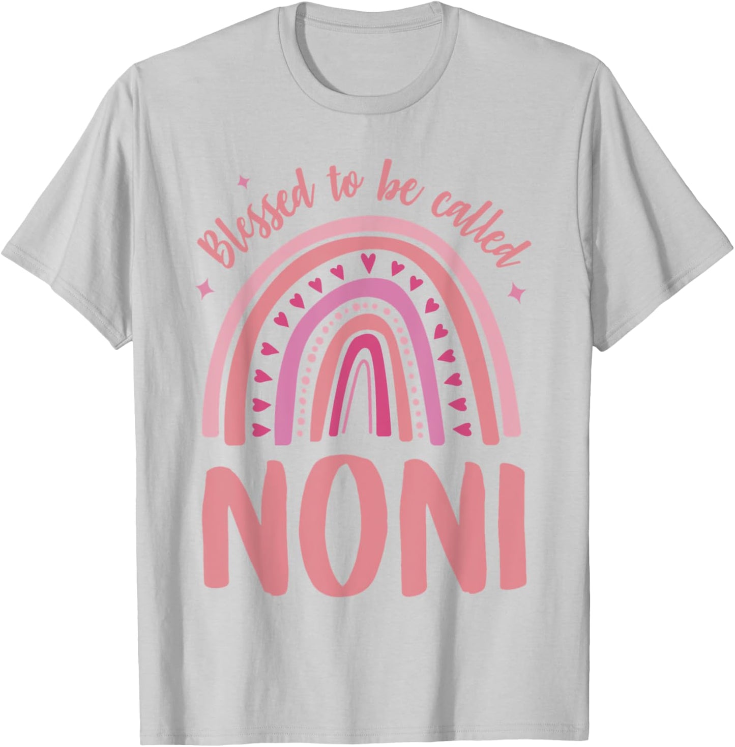 Noni Grandma Blessed to be called Noni T-Shirt - T-Shirt | Ash
