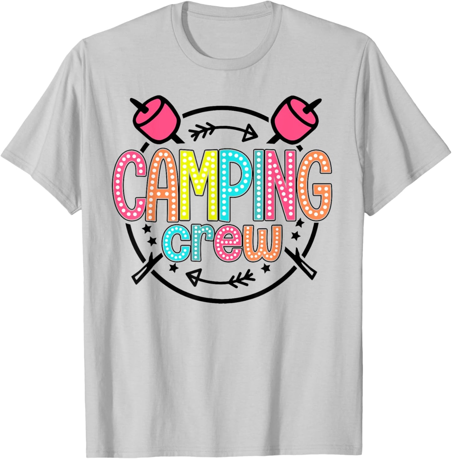 Family Camper Group Camping Crew Camping Matching T-Shirt - T-Shirt | Ash