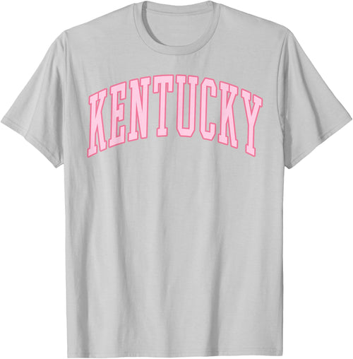 Kentucky Vintage Preppy Varsity Pink Sports