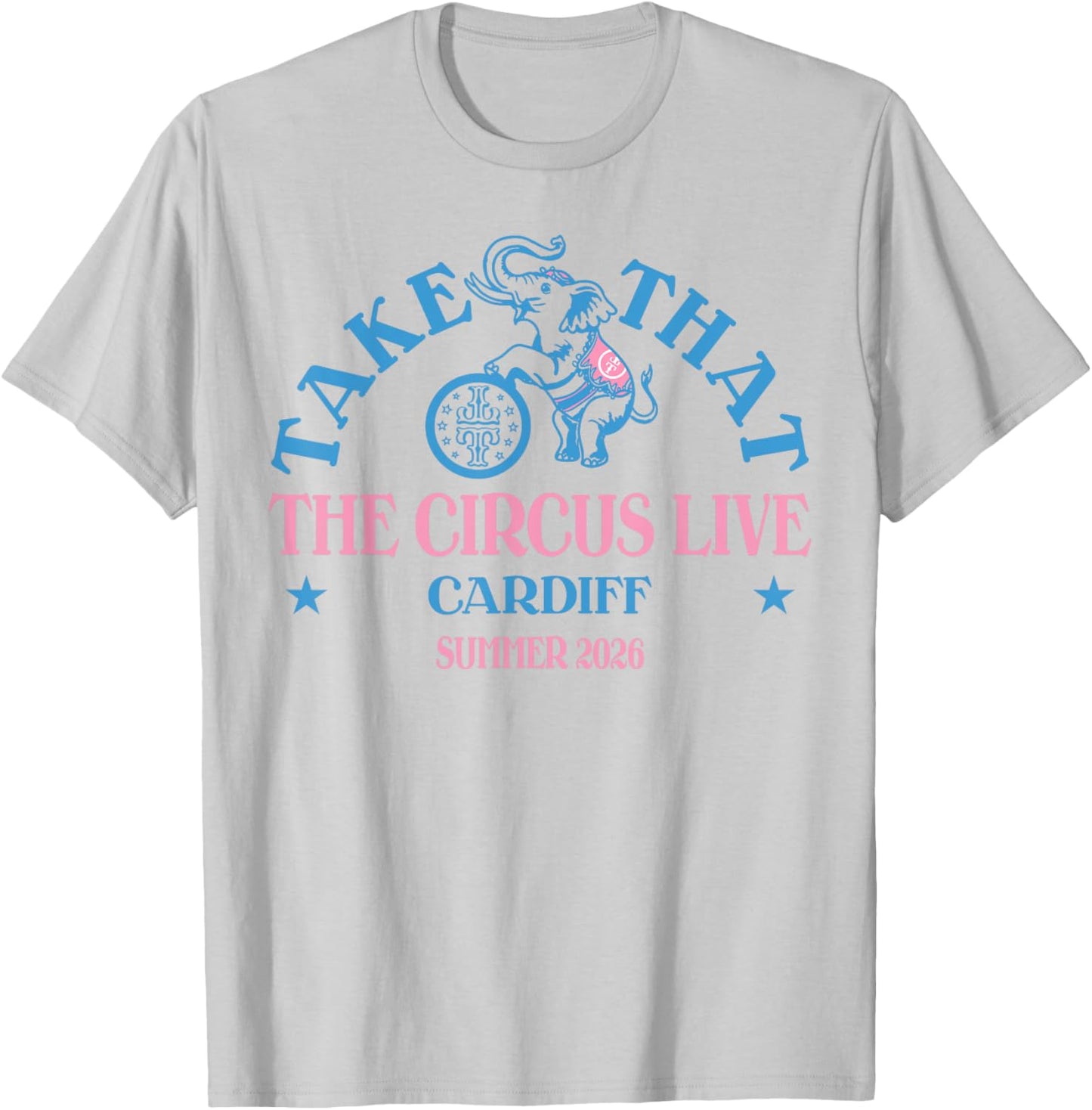 Take that The Circus Live Cardiff T-Shirt - T-Shirt | Ash